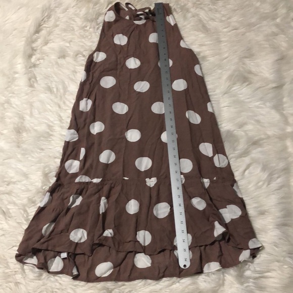 Loft hi-low polka dot sleeveless dress Small - Picture 4 of 7